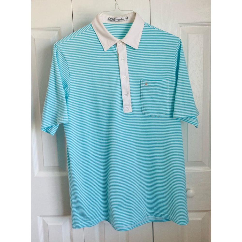Men’s Criquet “Players” golf shirt Sz Medium - standard fit